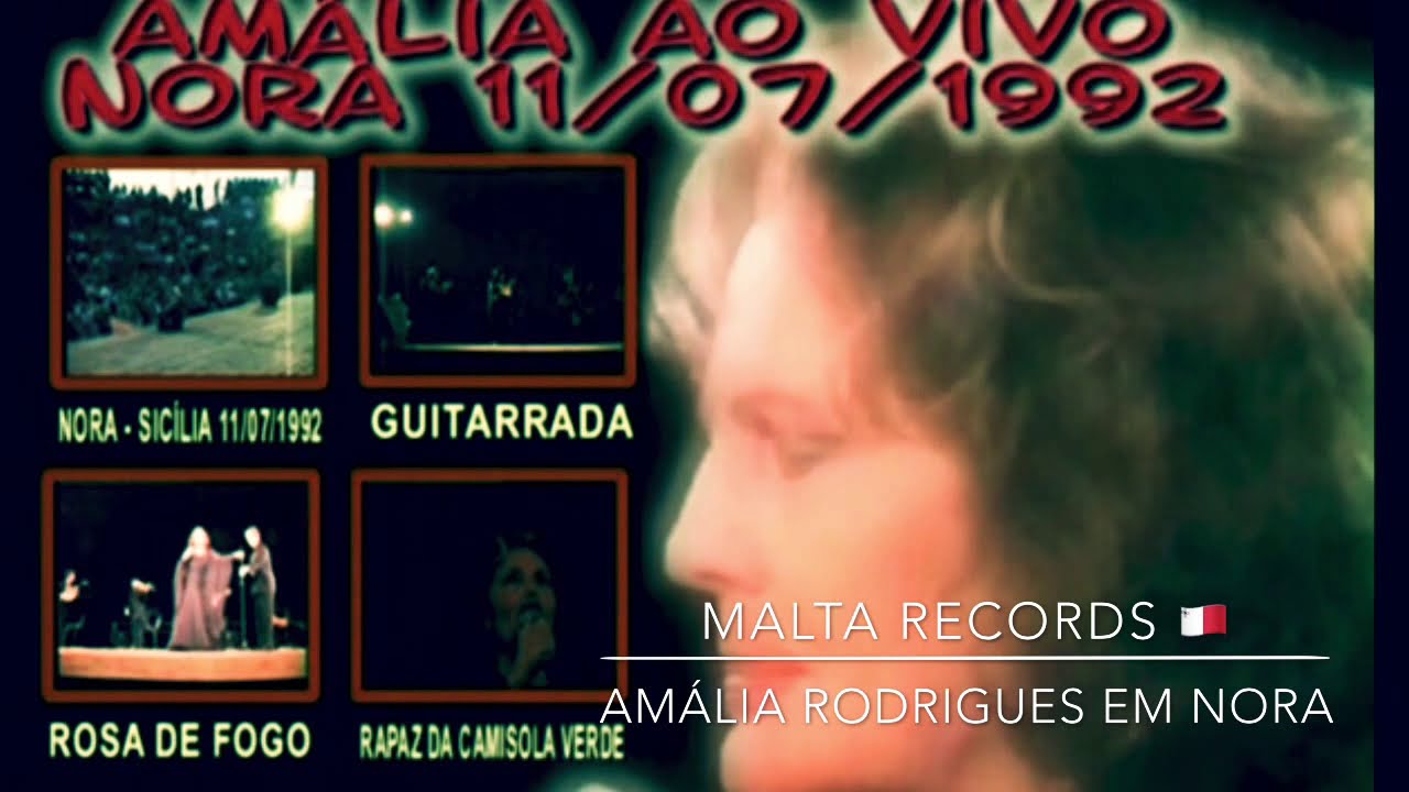 68 Amália Rodrigues Ao Vivo Em Nora Sardenha Itália 🇮🇹 Dvd Completo Fados Live Streaming
