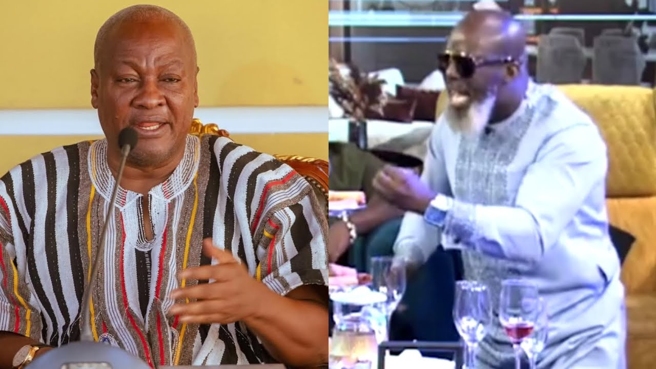 Prophet Kumchacha goes on his knees and begs Prez Mahama for appointment