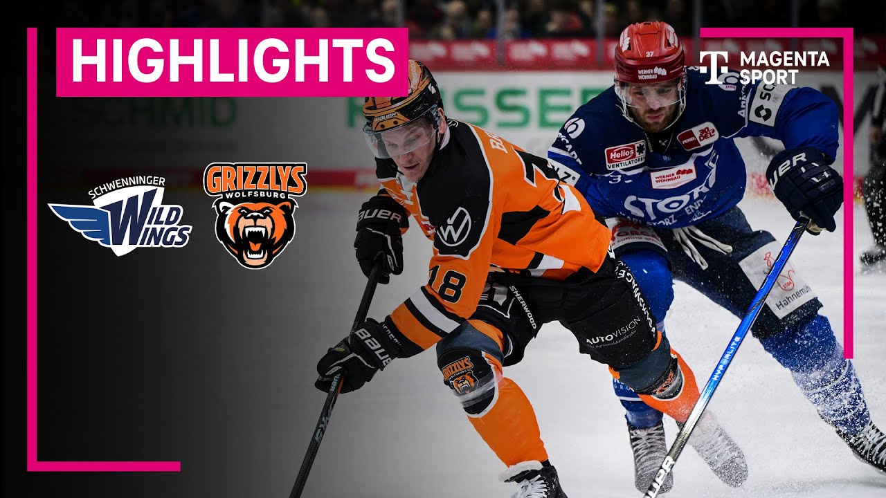 Schwenninger Wild Wings - Grizzlys Wolfsburg | PENNY DEL | MAGENTA SPORT