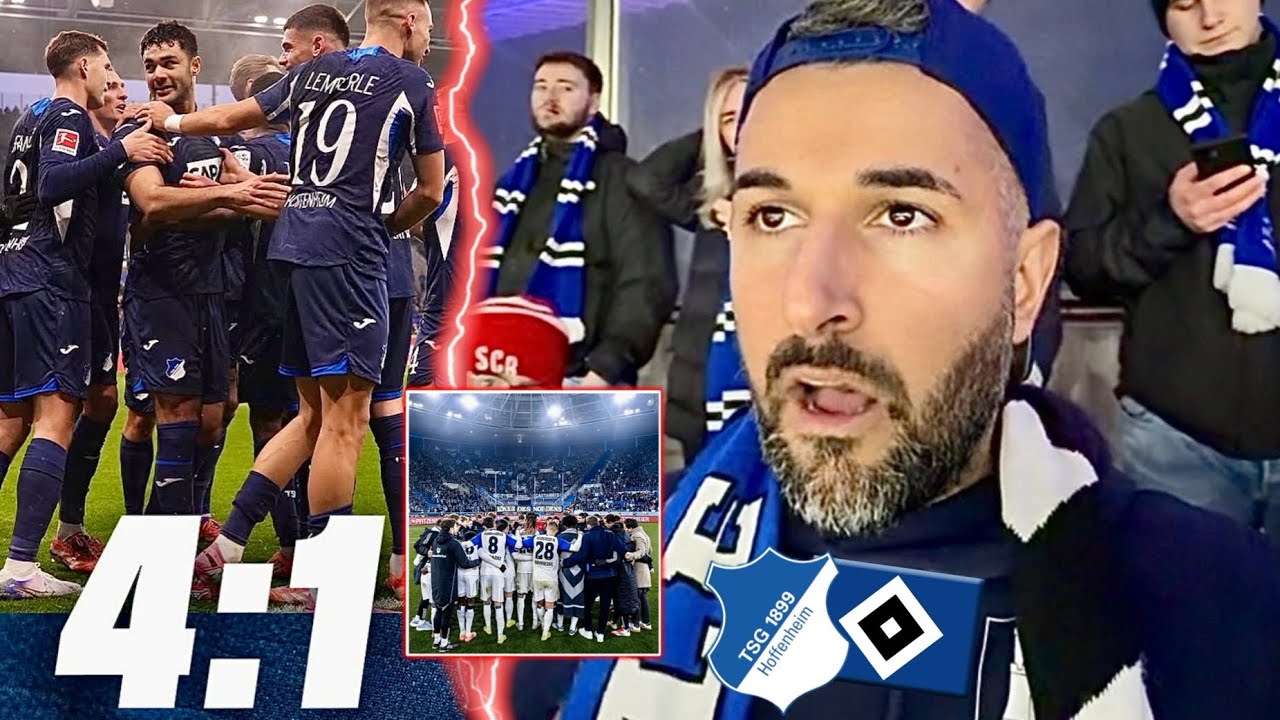 WIR werden vor 15.000 HSV FANS AUSEINANDER GENOMMEN 😡 Hoffenheim vs. HSV Stadionvlog | Bardia Barati