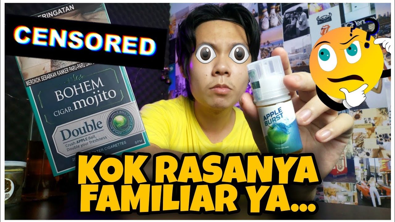 SALTNICT FOOM APPLE BURST || LIQUID INI MIRIP R0K0K BU4H??