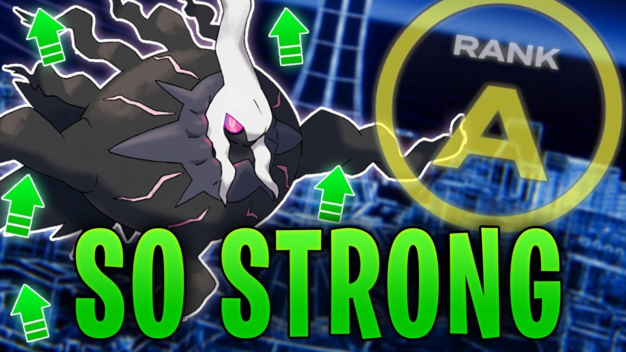 MEGA DARKRAI is SO STRONG... but i have a BIG problem with it in Legends ZA...