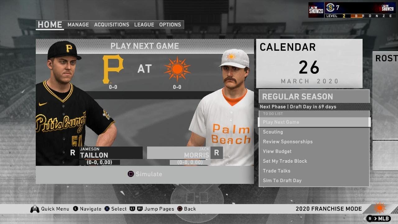 MLB The Show 20: Legends League Spring Training!!