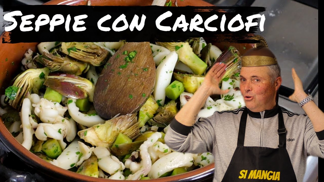 seppie con carciofi