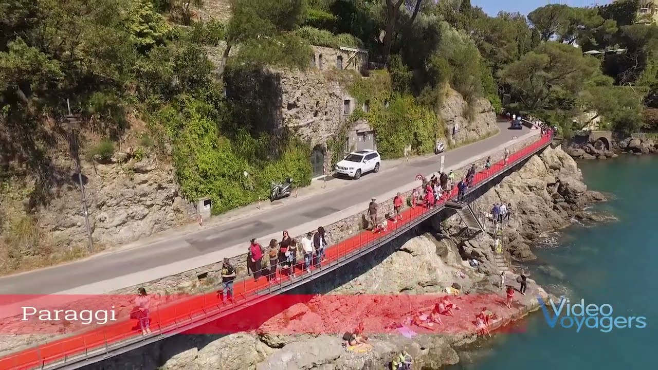 Riprese Aeree con drone Red Carpet  più lungo del mondo! Rapallo Portofino.
