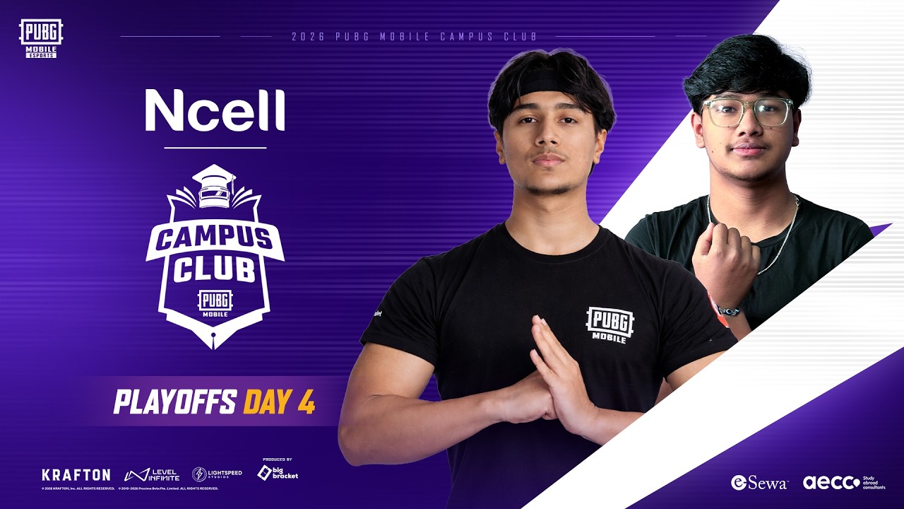 [NP] PUBG MOBILE CAMPUS CLUB NEPAL 2026 – PLAYOFFS DAY 4 | The Final Push