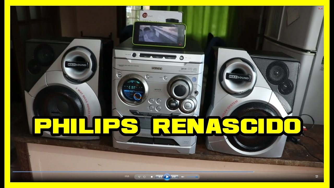 Meu novo som Mini system Philips FW-M37.@OLXBrasil @Philips