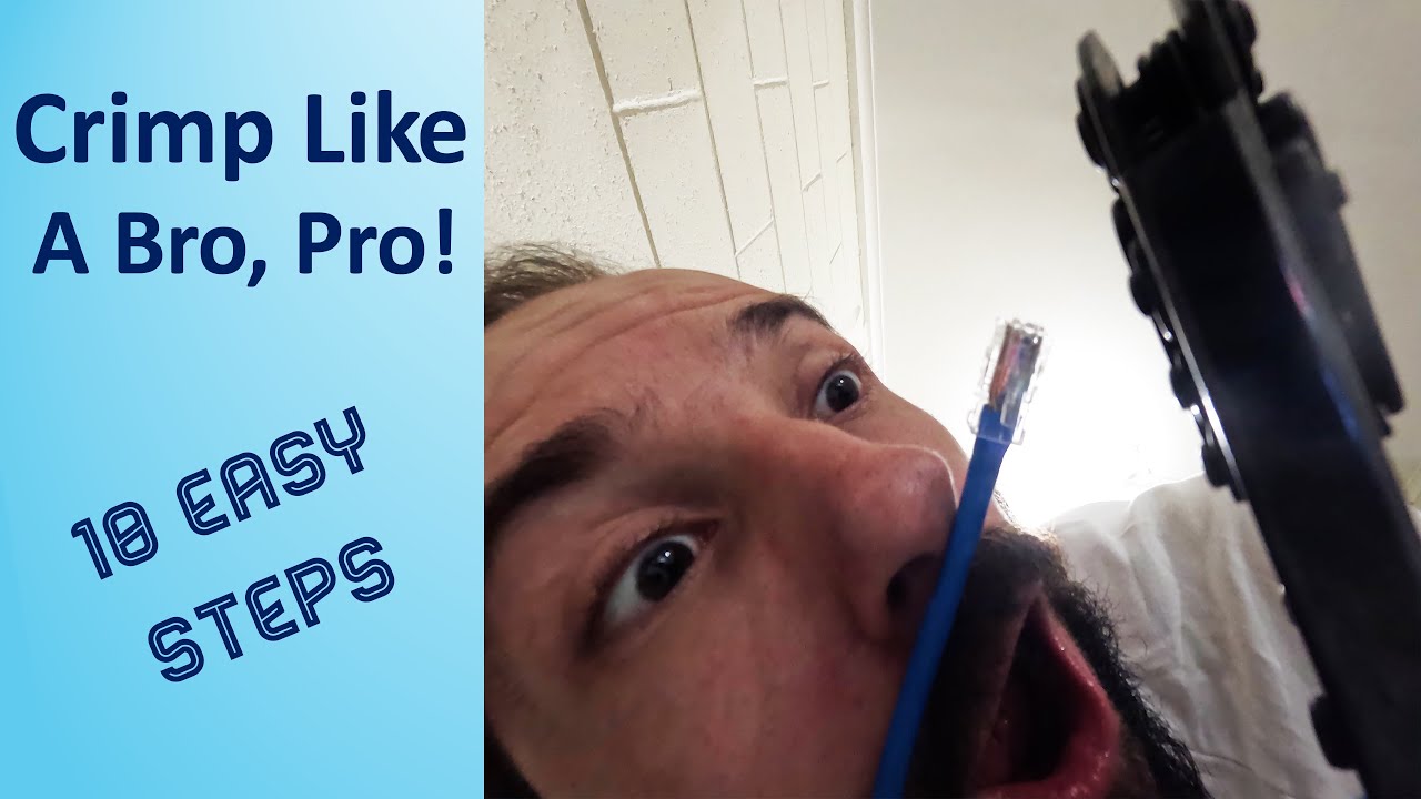 How To Make Your Own Ethernet Cables (Cat5e / Cat6) - 10 Easy Steps
