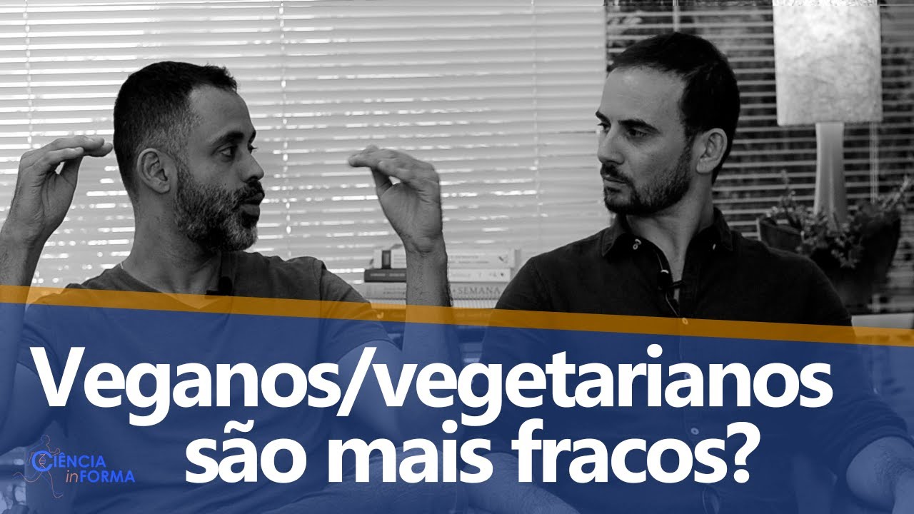 Vegetarianos e veganos são MAIS FRACOS?