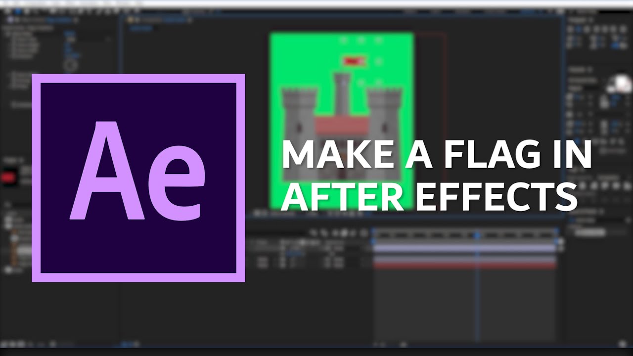 After Effects Tutorial: How to Make a Animated Flag