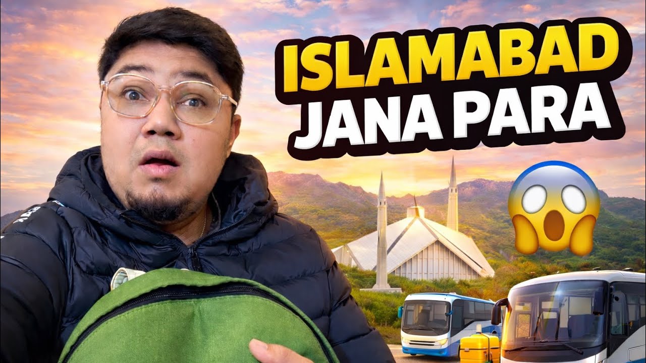 SUDDEN PLAN CHANGED EVERYTHING 😱ISLAMABAD TRIP 😮‍💨