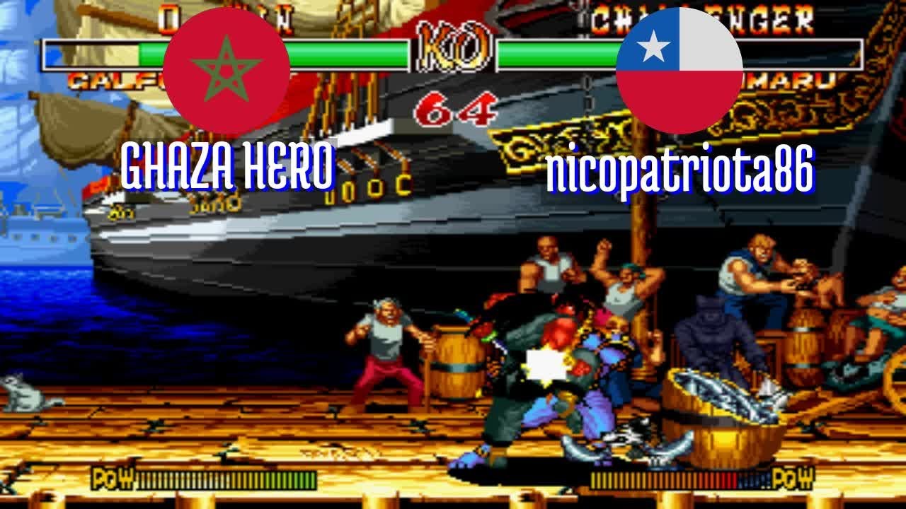 FT5 @samsho2: GHAZA HERO (MA) vs nicopatriota86 (CL) [Samurai Shodown II Fightcade] Feb 25