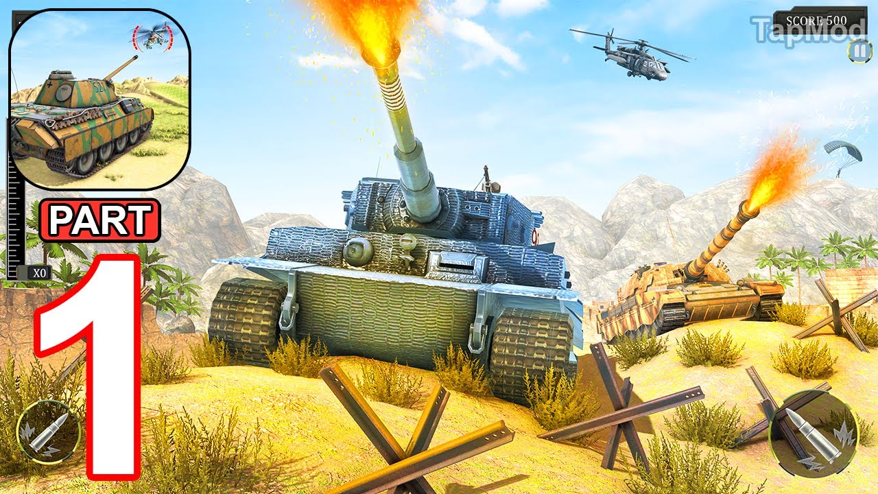 Tank Games 3D :Total War Games - Tank War Game - Android Gameplay Part #1