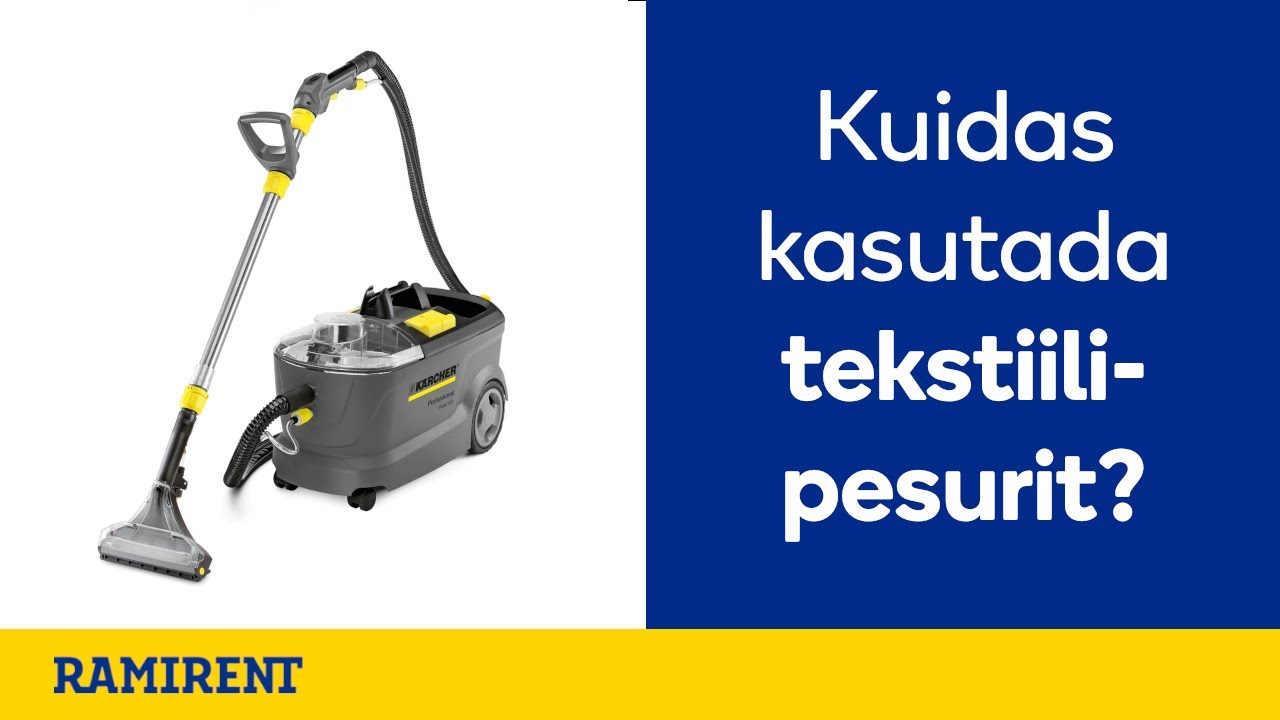 Tekstiilipesuri kasutamine