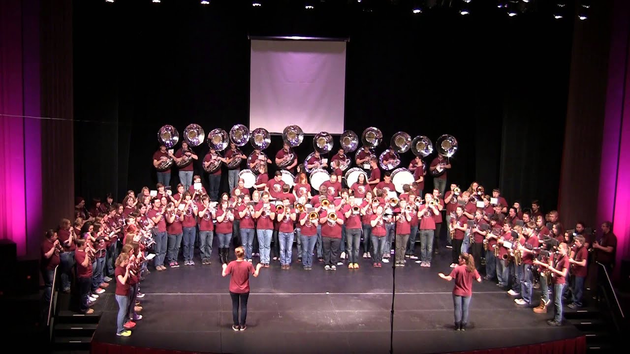 2014 Grizzly Marching Band - Stadium Echoes Concert Video #2