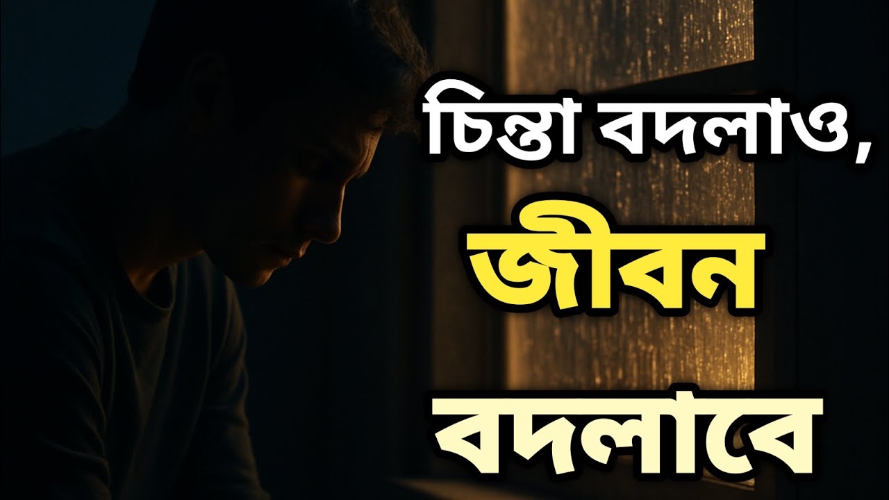 চিন্তা বদলাও,জীবন বদলাবে | motivational bangla story | success | positive goal | heart touching..
