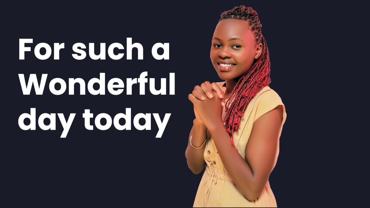 Ashaba Sharon - Pokea sifa Lyrics video