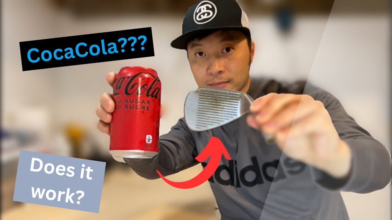 CocaCola cleans rust off golf clubs???