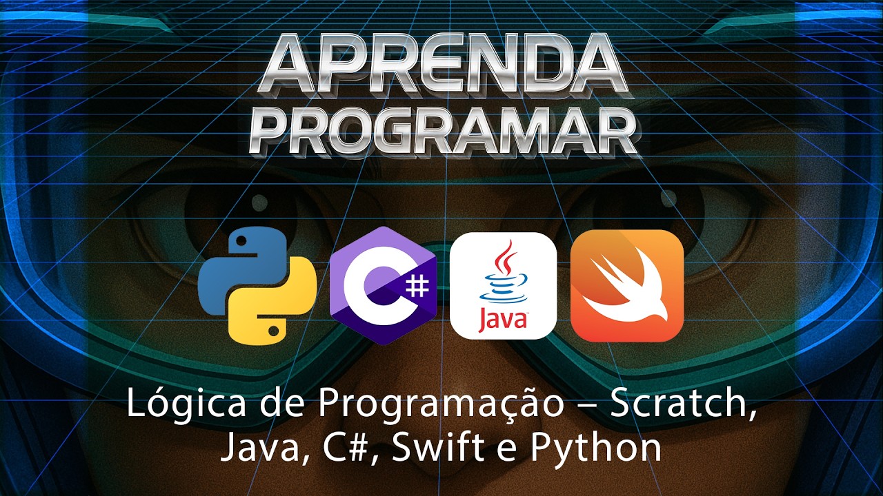 Curso Completo Gratuito de Lógica de Programação - Scratch Java C# Swift e Python em 1h30 - Básico