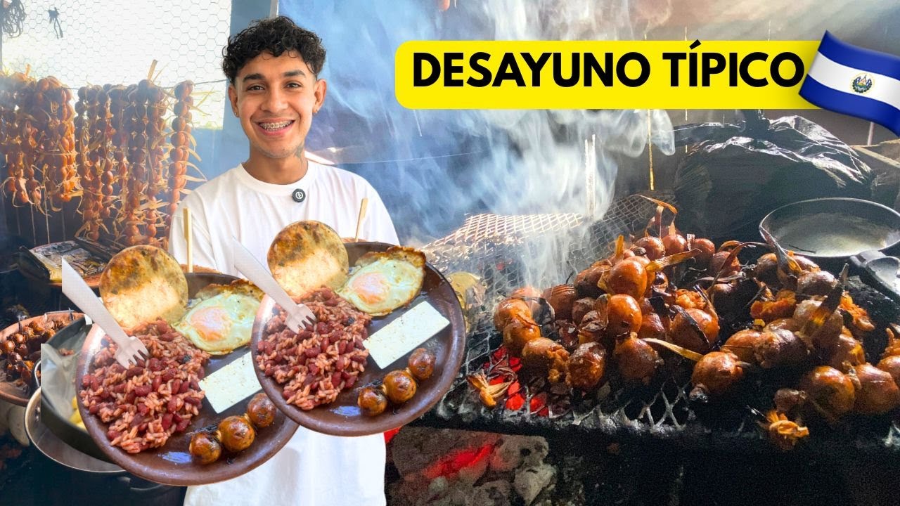 DELICIOSOS DESAYUNOS TÍPICOS EN COJUTEPEQUE 🤤😮‍💨 ollas de barro y a fuego de leña😮‍💨👌🏼🇸🇻