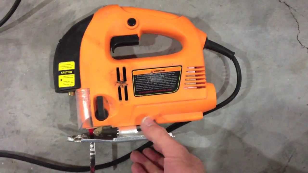 Harbor Freight Chicago Electric Jig Saw - Review [POOR]