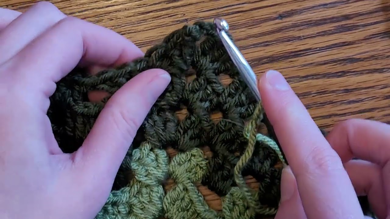 Changing Colors for the Next Row of a Granny Square