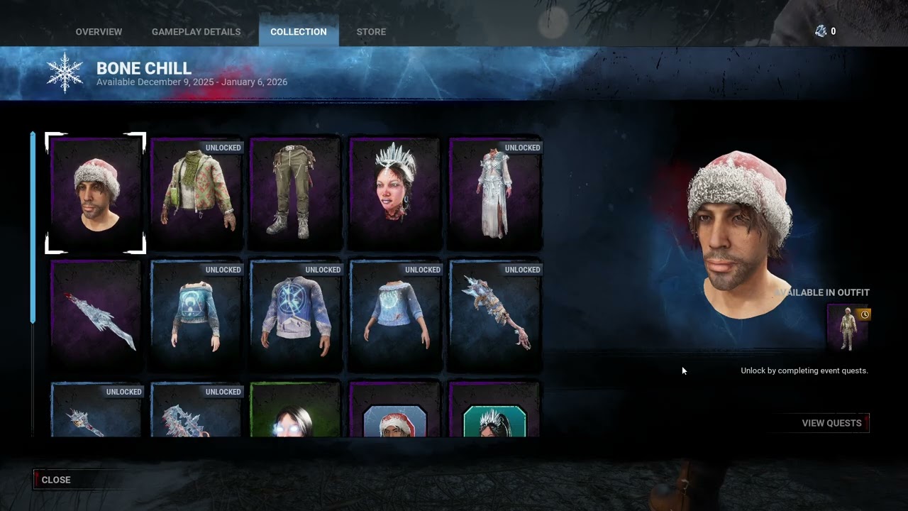 2025 Dead by Daylight Christmas Even details and reward Showcase!