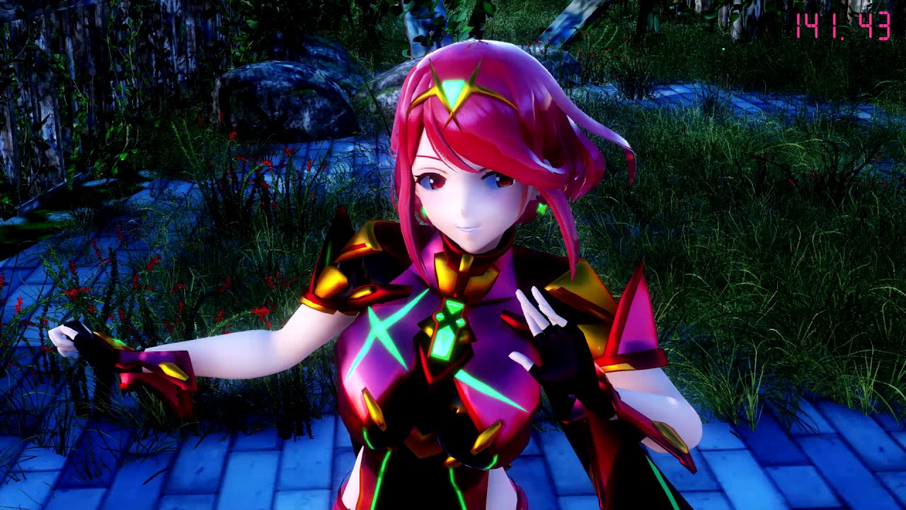 [MMD growth/shrink mini GTS dance] Pyra mode V6.0 (Unknown mother)