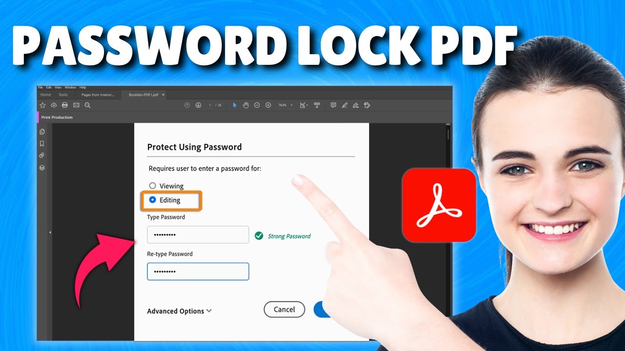 Lock Your PDF with a Password Using Adobe Acrobat