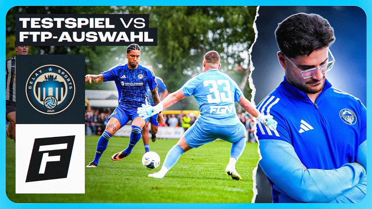 DELAY SPORTS vs FIND THE PRO!⚽️ Matchvlog & Highlights🎥