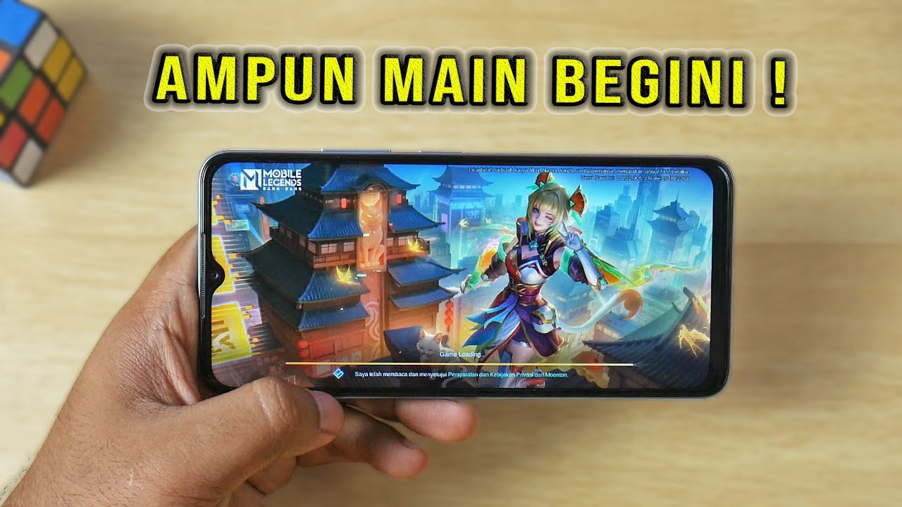 HP 900 Ribu Mau berharap Lancar ? Test Mobile Legends ITEL A70   Udah Keren GG Banget Bisa begini !