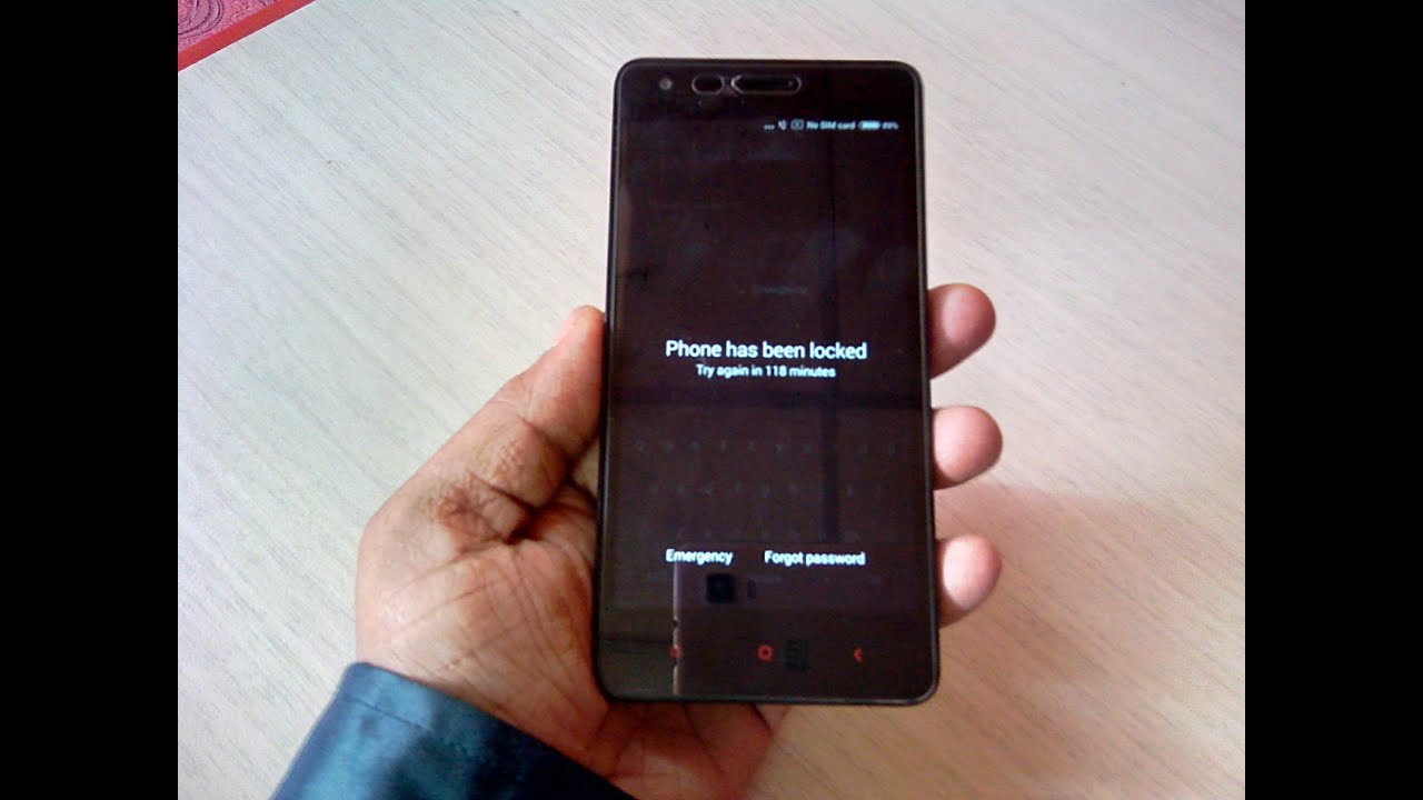 How to Remove Pattern Lock in All Xiaomi Redmi Phones