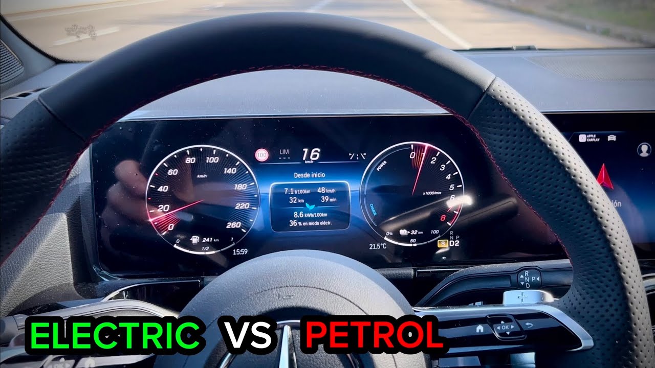 Mercedes GLA 250e Plug-In Hybrid acceleration in all ELECTRIC & SPORT mode! 0-100km/h