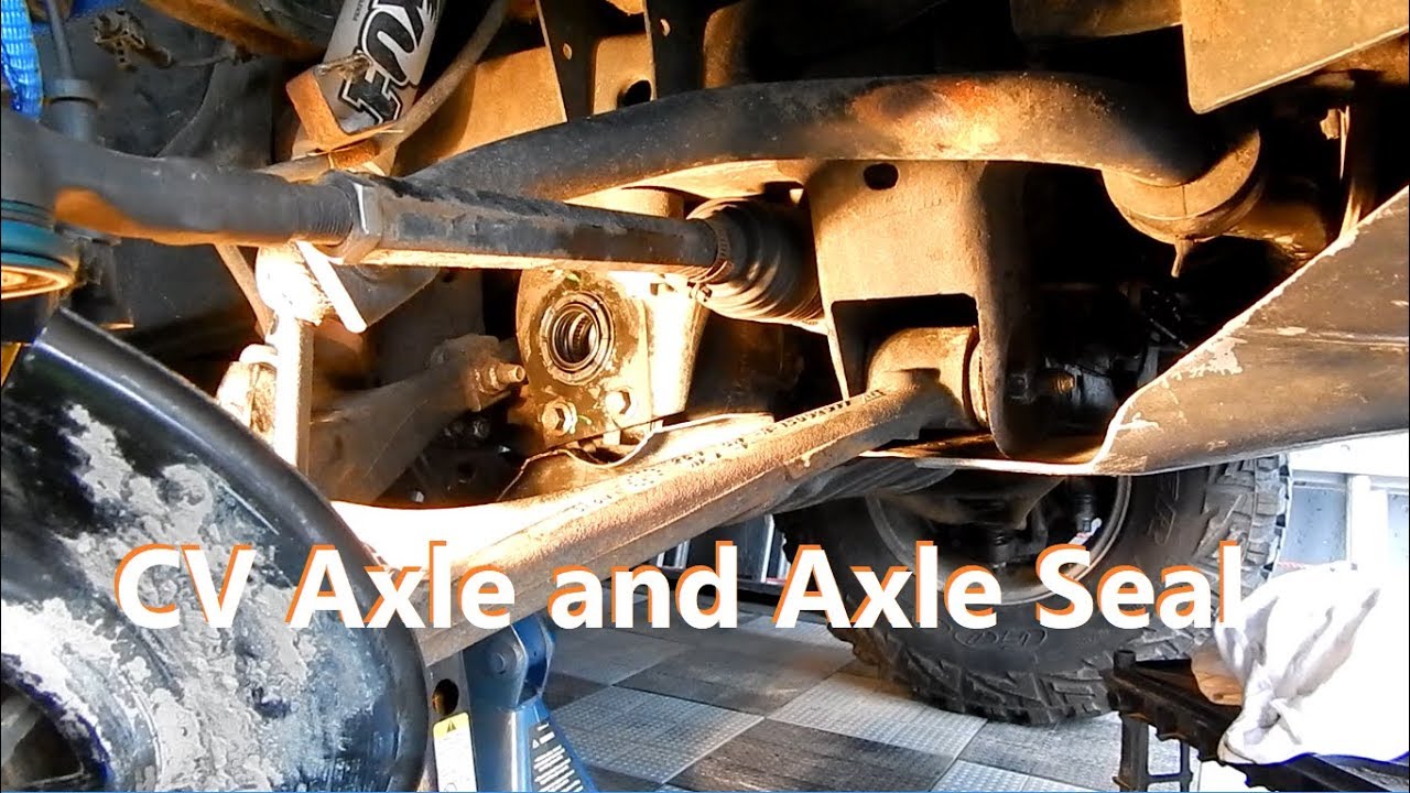 How to replace Axle Seal and CV Axle on Hummer H3, GMC Canyon, Chevrolet Colorado