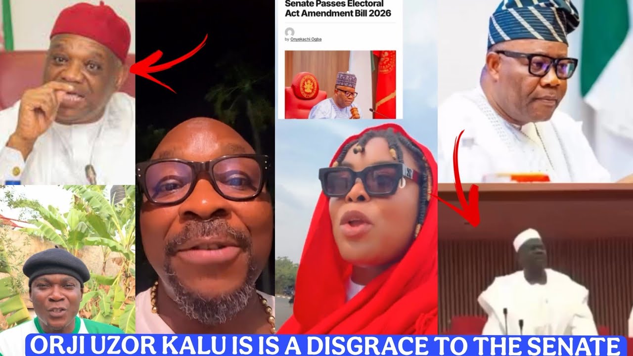 Nigerians Expose Orji Uzor Kalu & Akpabio After Statement on Electoral reform+ Insist Transmission 