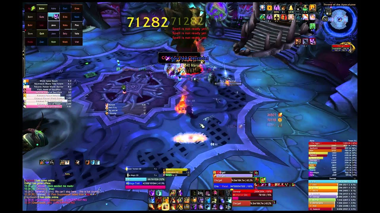 Intent - Heroic 25 Cho'gall - HD - Fire Mage PoV