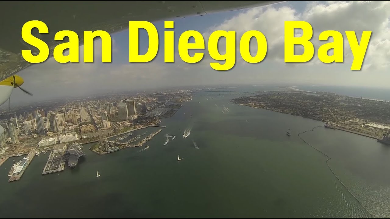 Flight - San Diego Bay - Low Bravo Transition With Communications