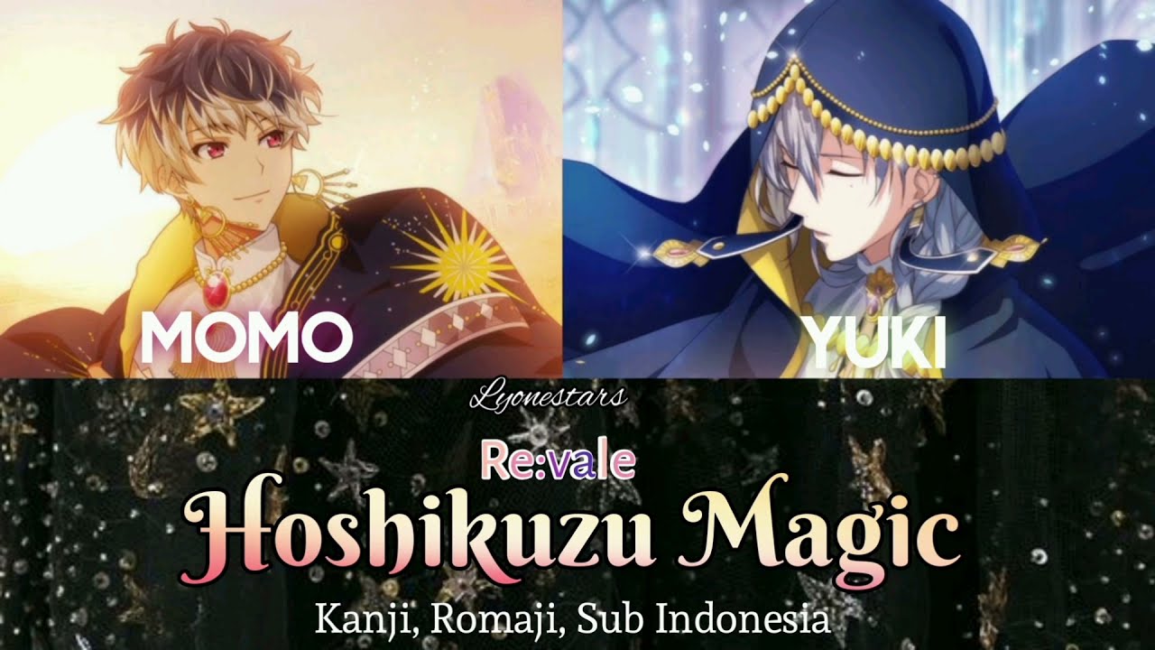 RE: VALE 「 星屑マジック」 ( Hoshikuzu Magic) Kanji, Romaji, Sub Indonesia [Color Coded Lyrics]