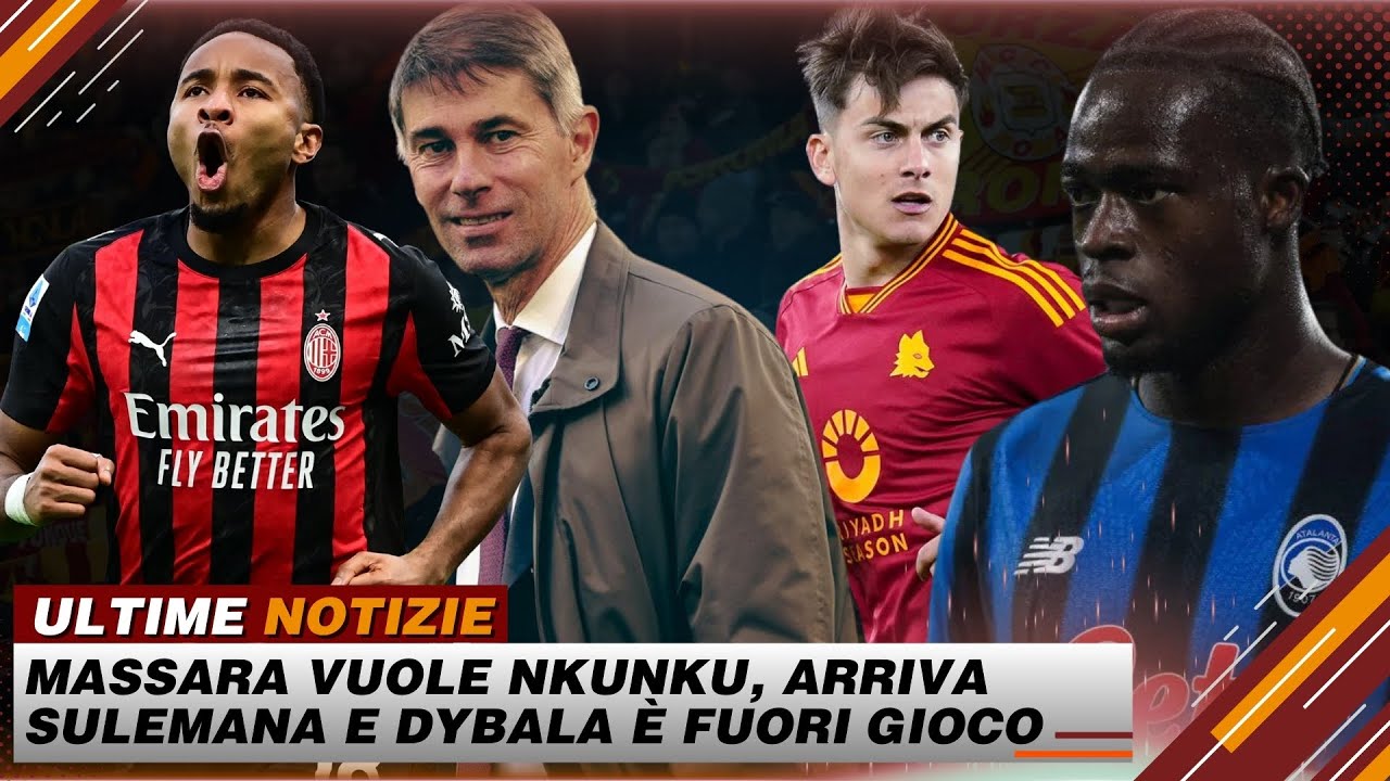 Nkunku nel mirino della Roma mentre Dybala salta Udine e Sulemana si avvicina alla capitale
