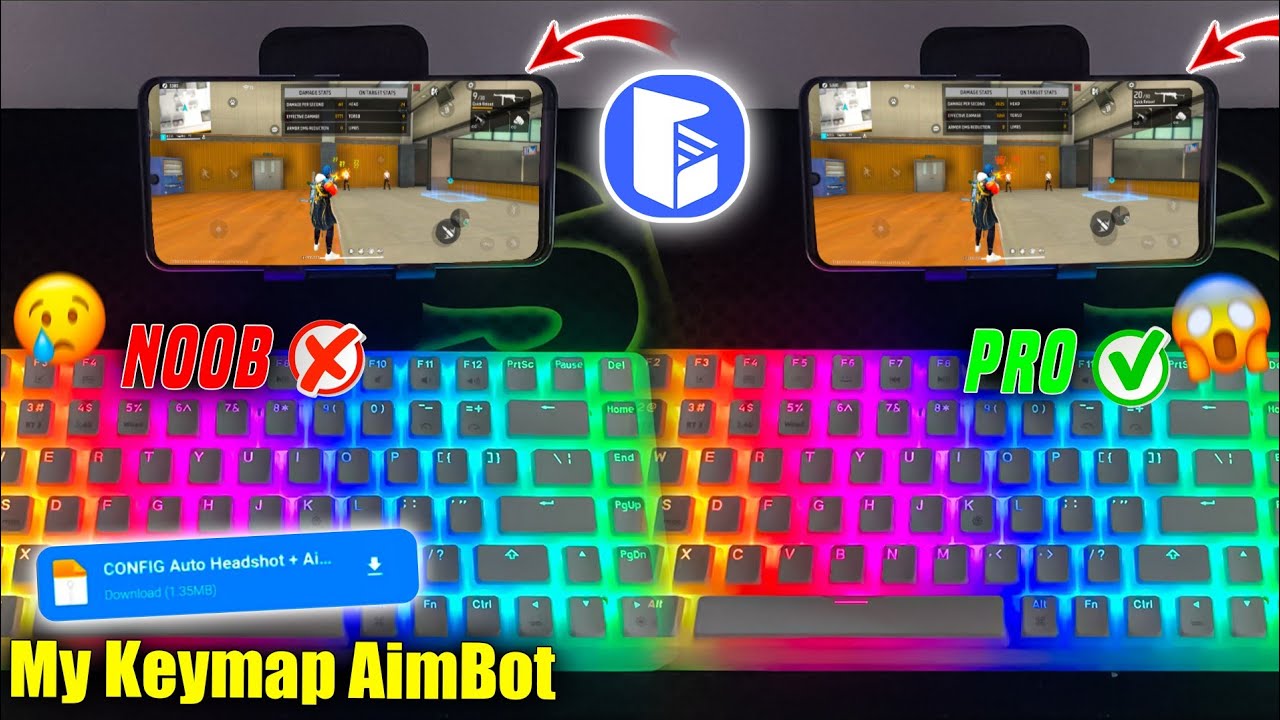 Beginners Pro Level ⌨️Keymap & Settings GG Mouse Pro 🔥| How to play free fire keyboard mouse mobile