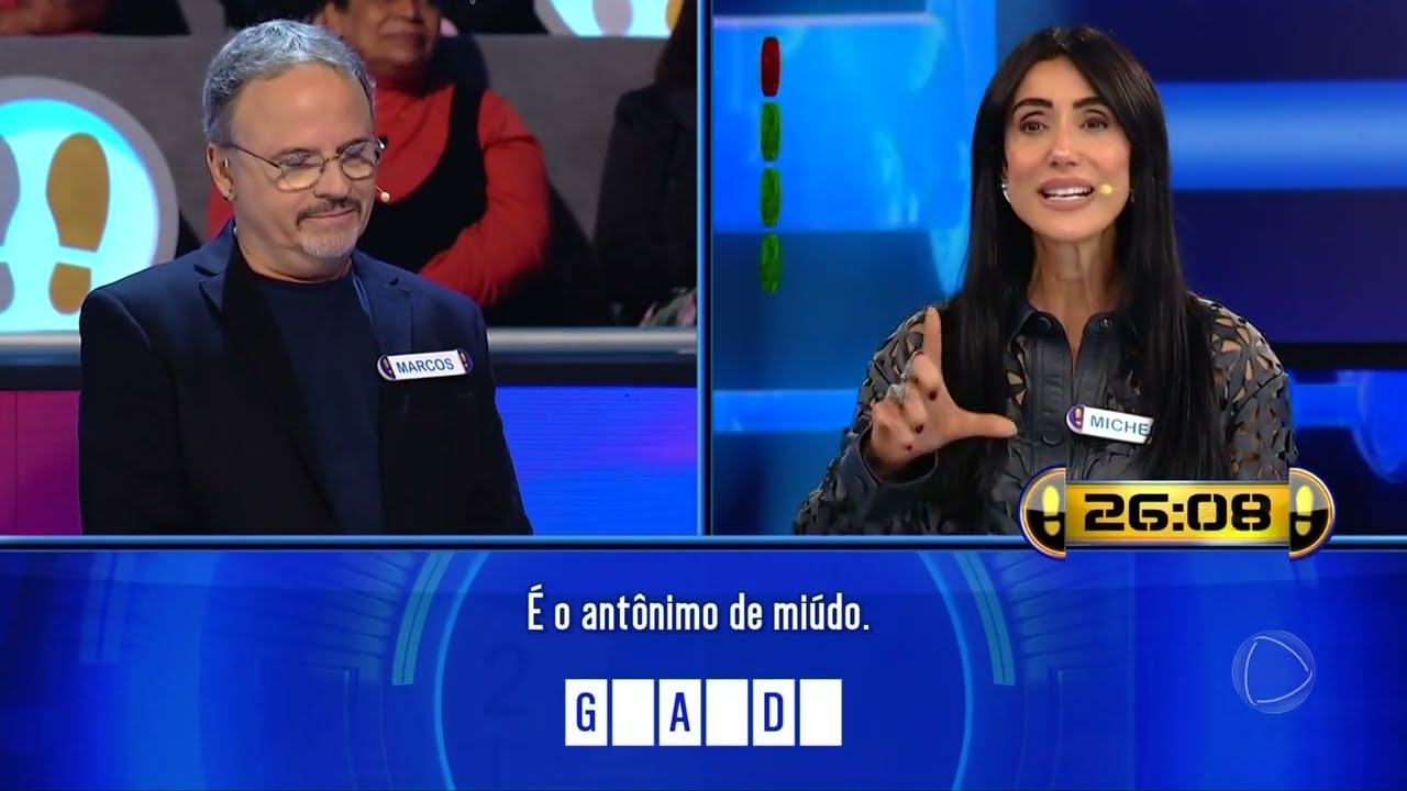 ACERTA OU CAIA: Marcos e Michelle duelam em disputa acirrada
