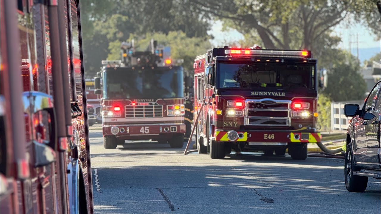 Residential Fire - 1200 Block Prescott Ave, Sunnyvale CA - 02/12/2026