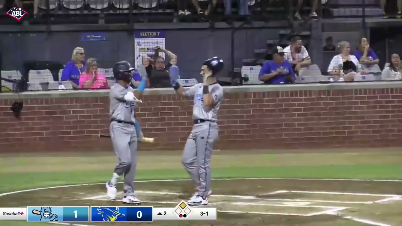 Harry Fullerton hits the first homer of the 2025/26 ABL Season