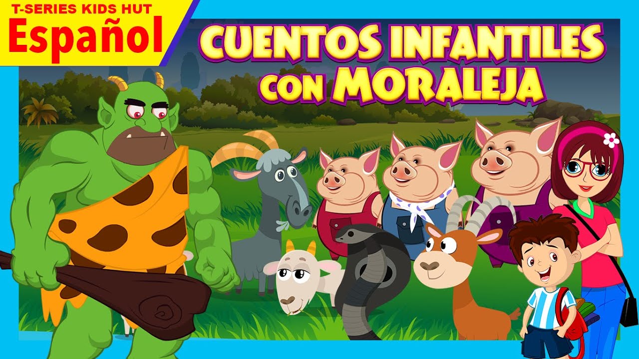 Cuentos Infantiles con Moraleja 🐷🦊 | Historias con Moraleja para Niños|#kidshut | Videos para Niños