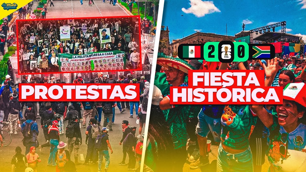 FIESTA HIST&Oacute;RICA EN M&Eacute;XICO: AS&Iacute; SE VIVI&Oacute; EL PARTIDO INAUGURAL CONTRA SUD&Aacute;FRICA