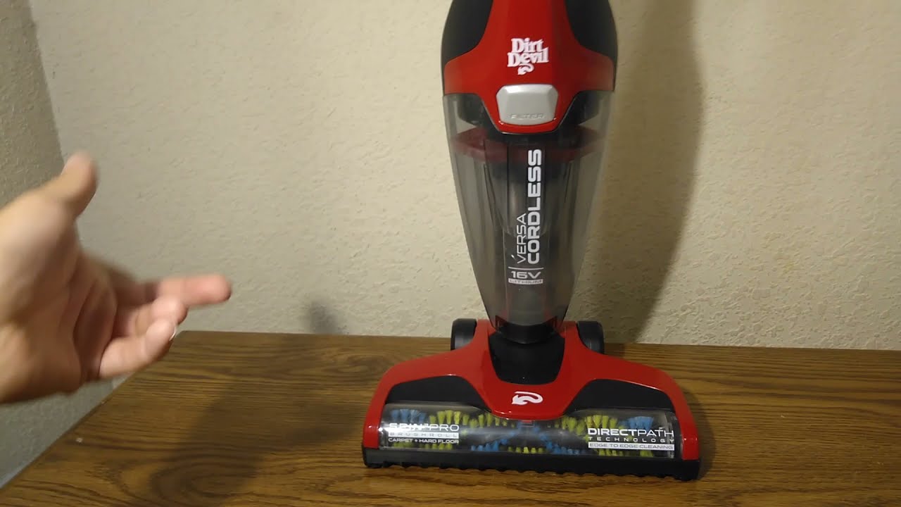 Dirt Devil Cordless Vacuum Versa Review and Test by Skywind007 / 世界上最好的真空吸尘器