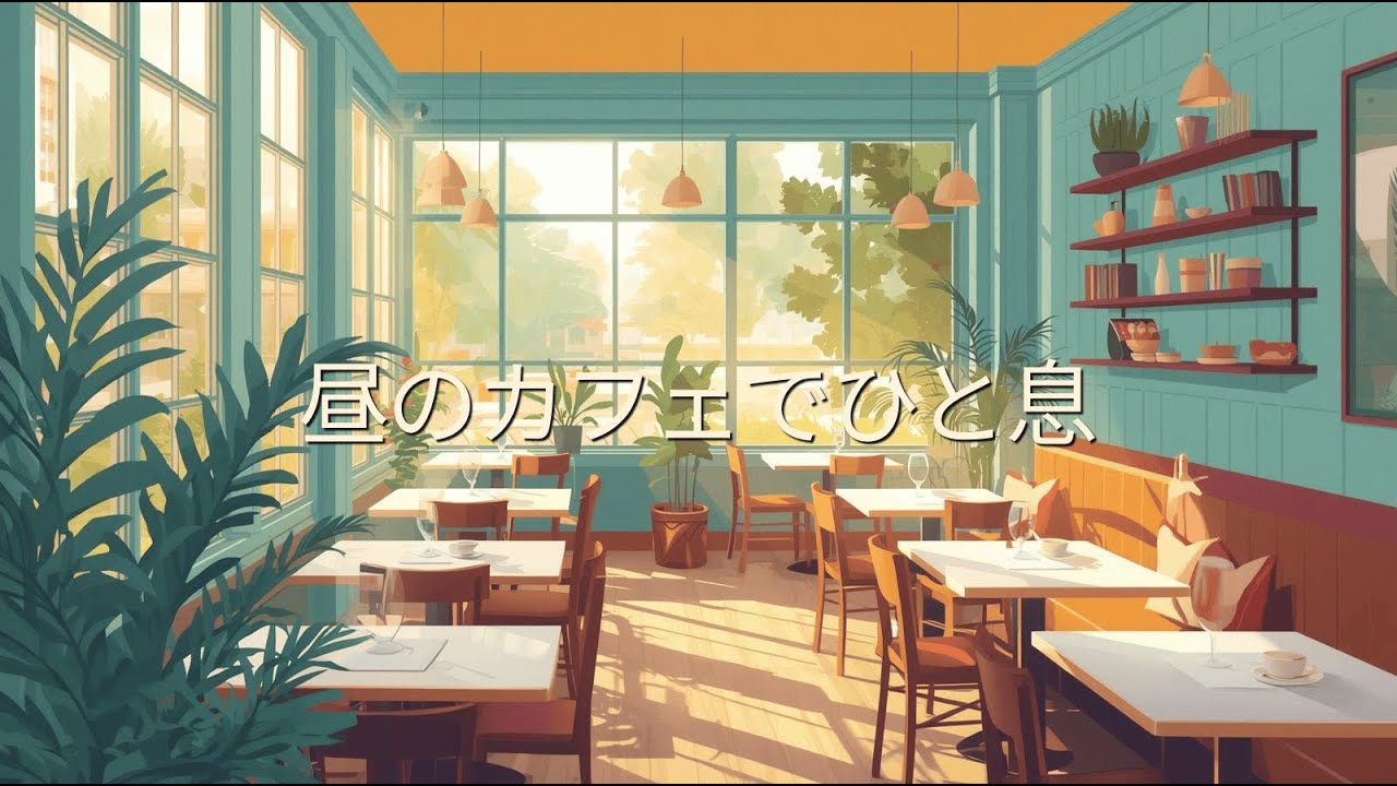 昼のカフェでひと息｜明るく快適な作業用BGM 【Take a Break at a Daytime Cafe｜Bright & Pleasant Music for Work】