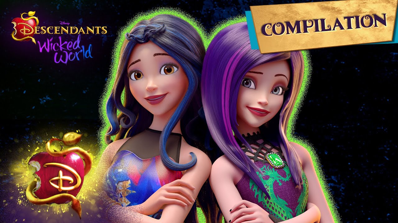 Descendants: Wicked World 💜 | FULL SERIES | Compilation | @disneychannelmusic