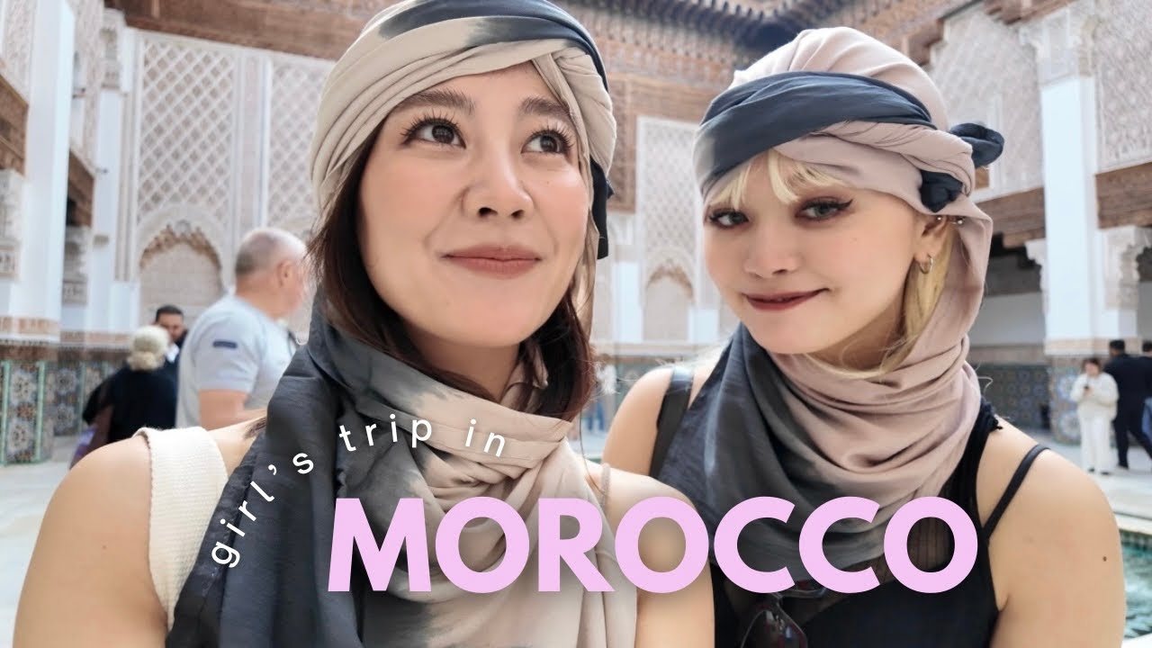 【モロッコ】マラケシュ女子旅🇲🇦🧕観光スポット&グルメ紹介！