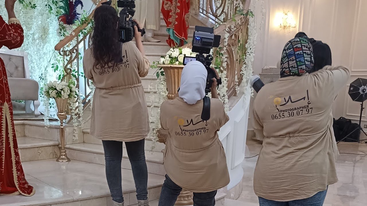 دخلة لالة قمر من داخل قاعة ماشاء الله بالقنيطرة